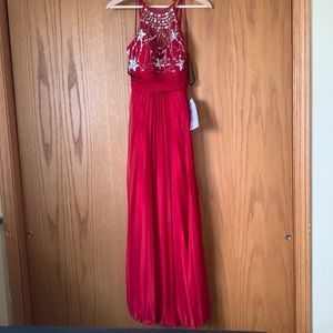 Red Macys Prom Dress